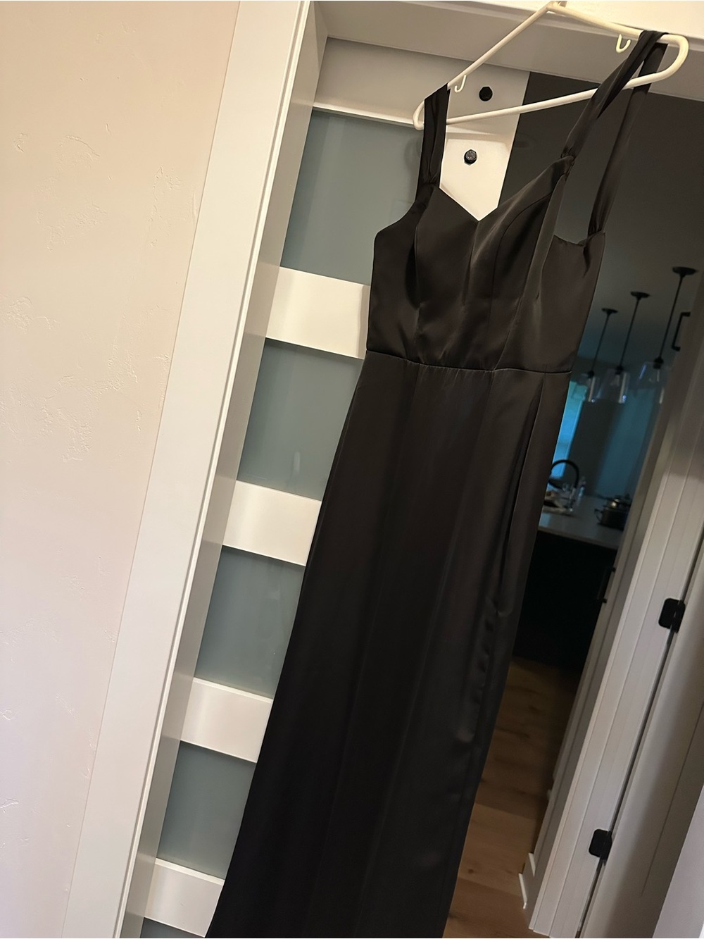 Azazie Denise Gown Black - Picture 2 of 5